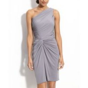 Maggy London Side Twist One Shoulder Jersey Dress